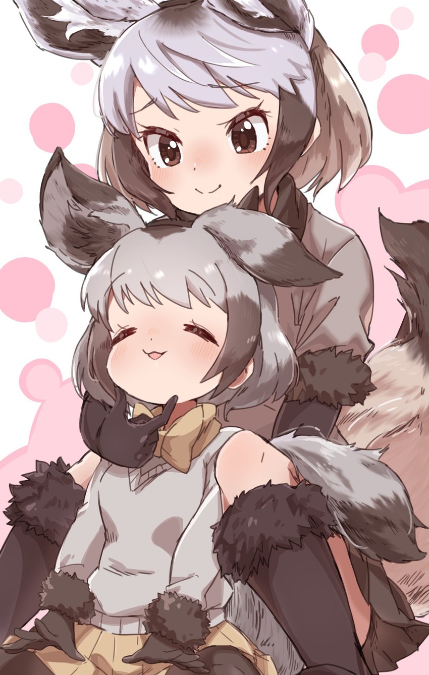 bat-eared fox (kemono friends and 1 more) drawn by hakoneko_(marisa19899200)