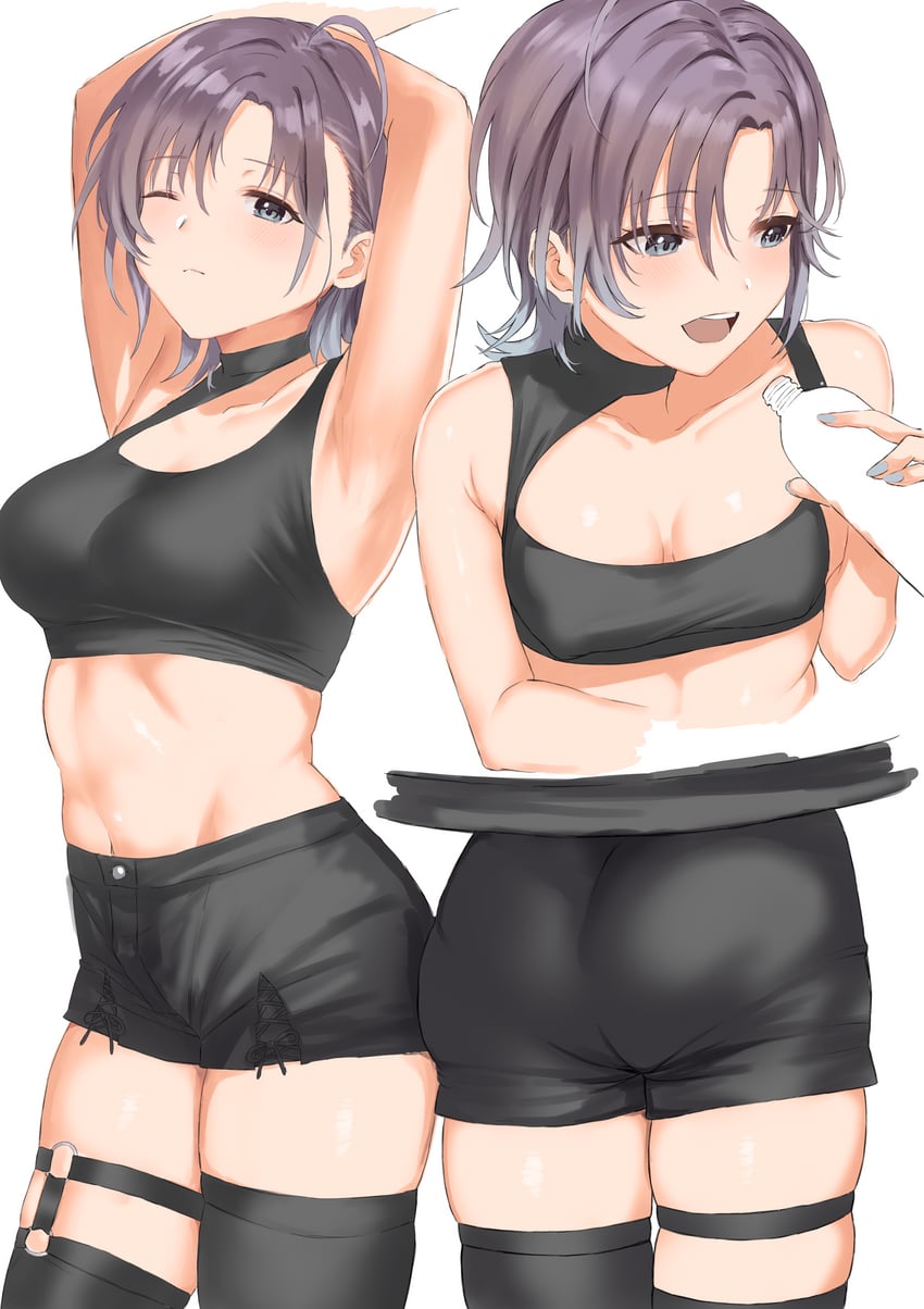 asakura toru (idolmaster and 1 more) drawn by kakeru_(fujiwara_kakeru)