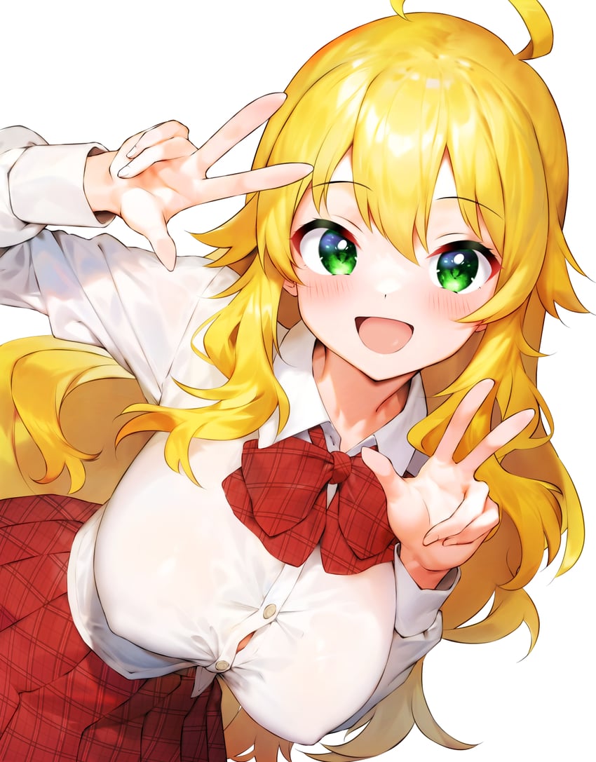 hoshii miki (idolmaster and 1 more) drawn by qianlou_(qianlou12374)