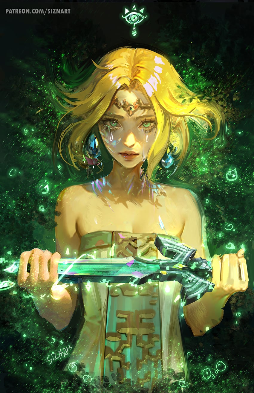 princess zelda (the legend of zelda and 1 more) drawn by sizna_(sangrde)