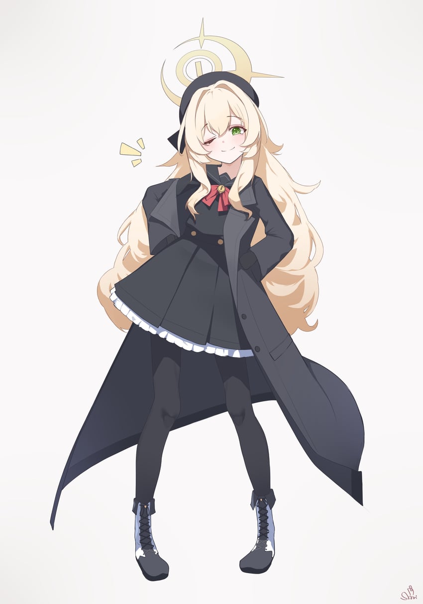 professor niyaniya (blue archive) drawn by tachibana_shiori_(suica_112)