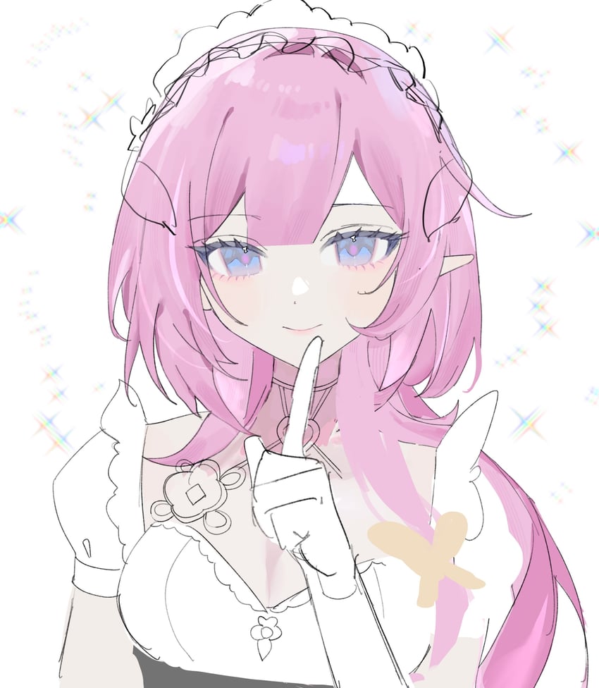 elysia (honkai and 1 more) drawn by us2_uoxo