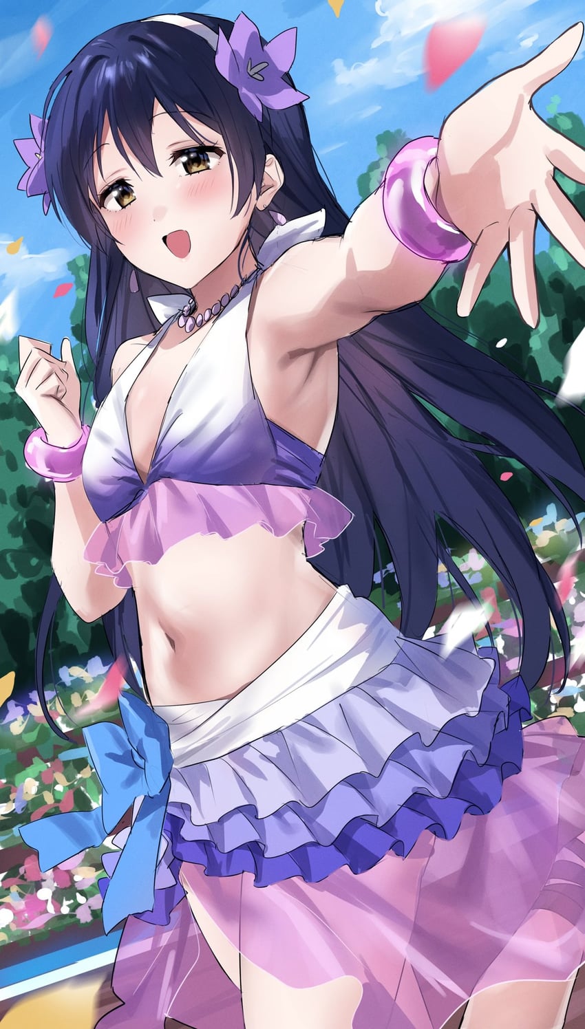 sonoda umi (love live! and 1 more) drawn by nanatsu_no_umi