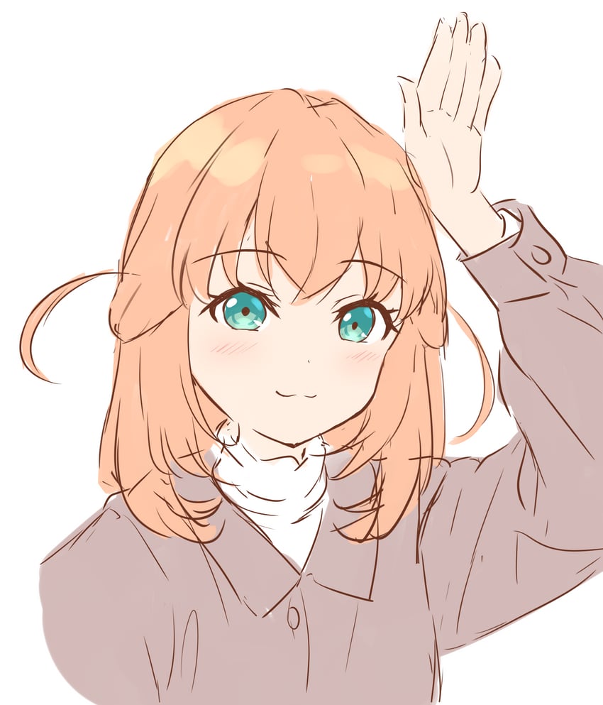 hinoshita kaho (love live! and 1 more) drawn by hanazora_satsuki