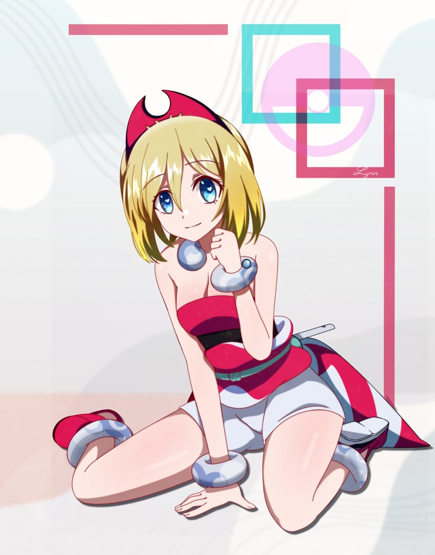 irida (pokemon and 1 more) drawn by lyrin_(haireirei)