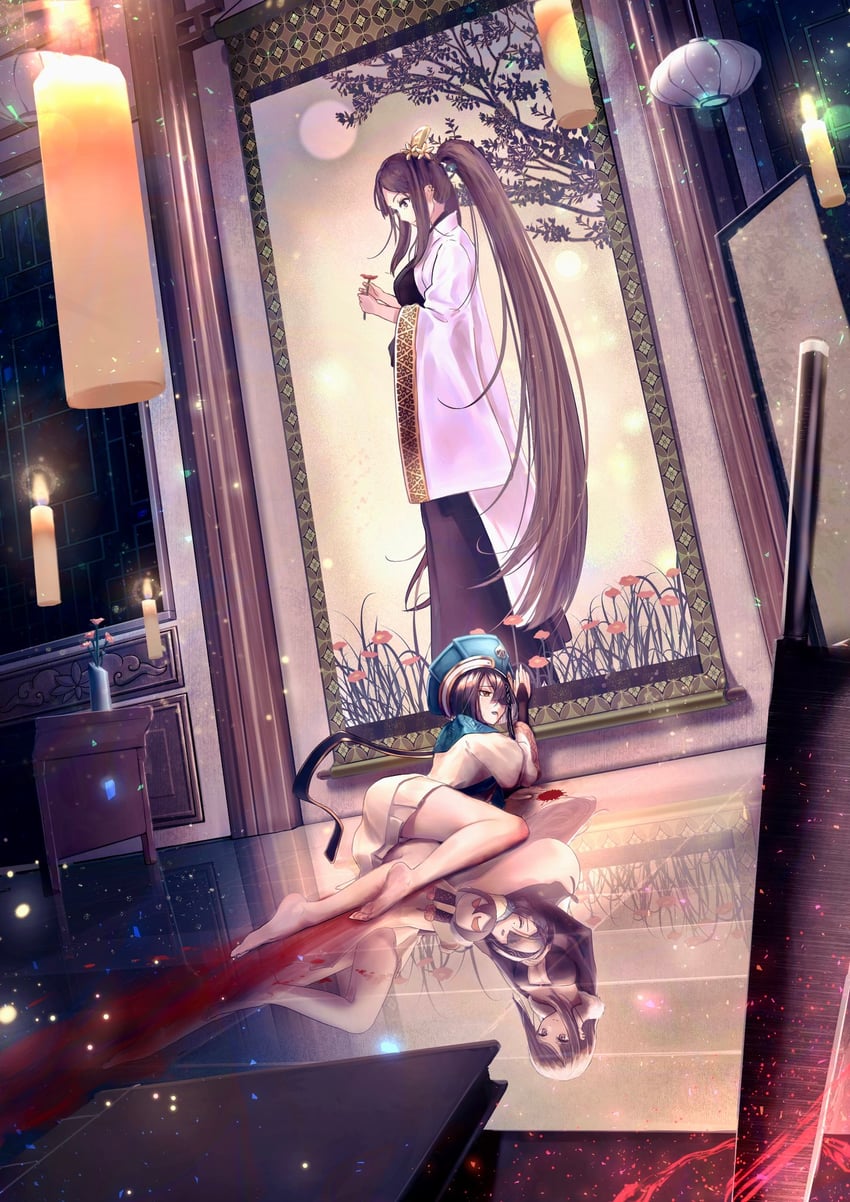 yu mei-ren and xu fu (fate and 1 more) drawn by aomaru_(shta-chu-jisuiai)