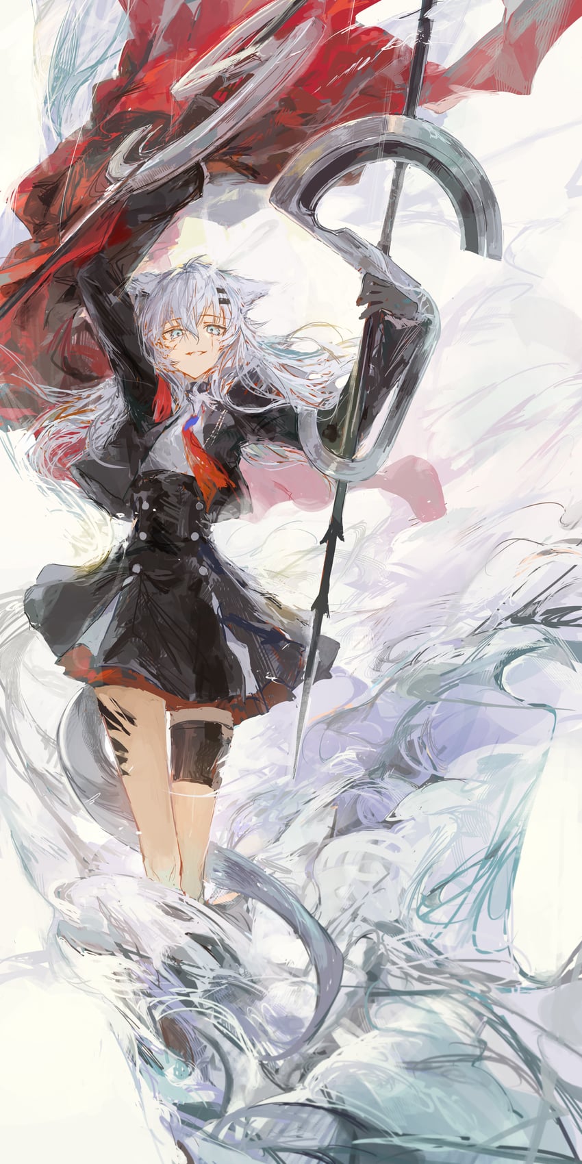 lappland and lappland the decadenza (arknights) drawn by ichika_(ichika87)