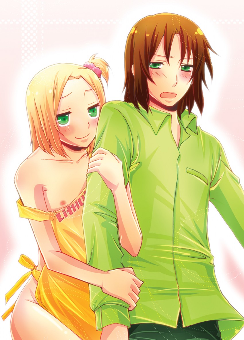 lithuania and poland (axis powers hetalia) drawn by yonagi_yuuki
