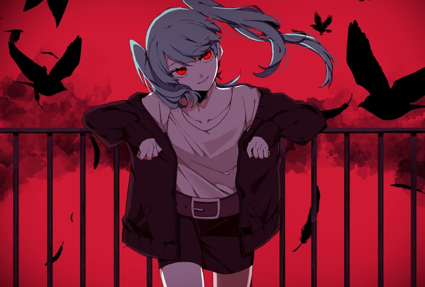 hatsune miku (vocaloid and 1 more) drawn by eiku