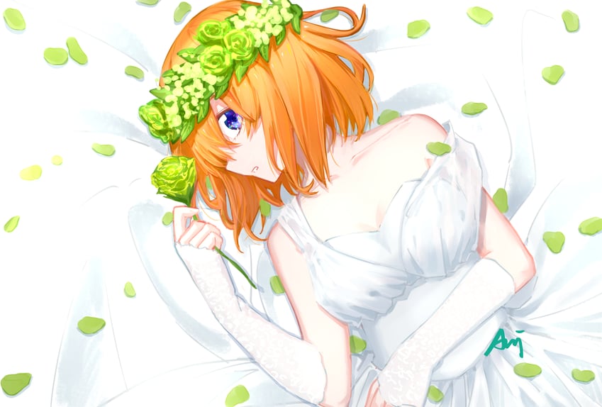 nakano yotsuba (go-toubun no hanayome) drawn by ani_lu