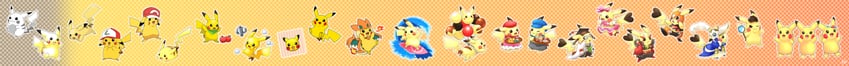 pikachu, charizard, pika, detective pikachu, cosplay pikachu, and 8 more (pokemon and 9 more) drawn by lai_(pixiv1814979)