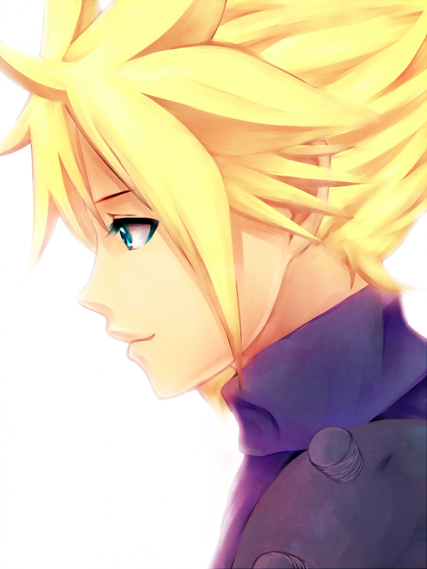 cloud strife (final fantasy and 1 more) drawn by heki_kiri