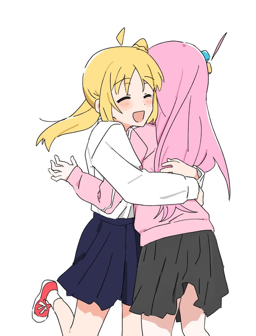 gotoh hitori and ijichi nijika (bocchi the rock!) drawn by snsikwii