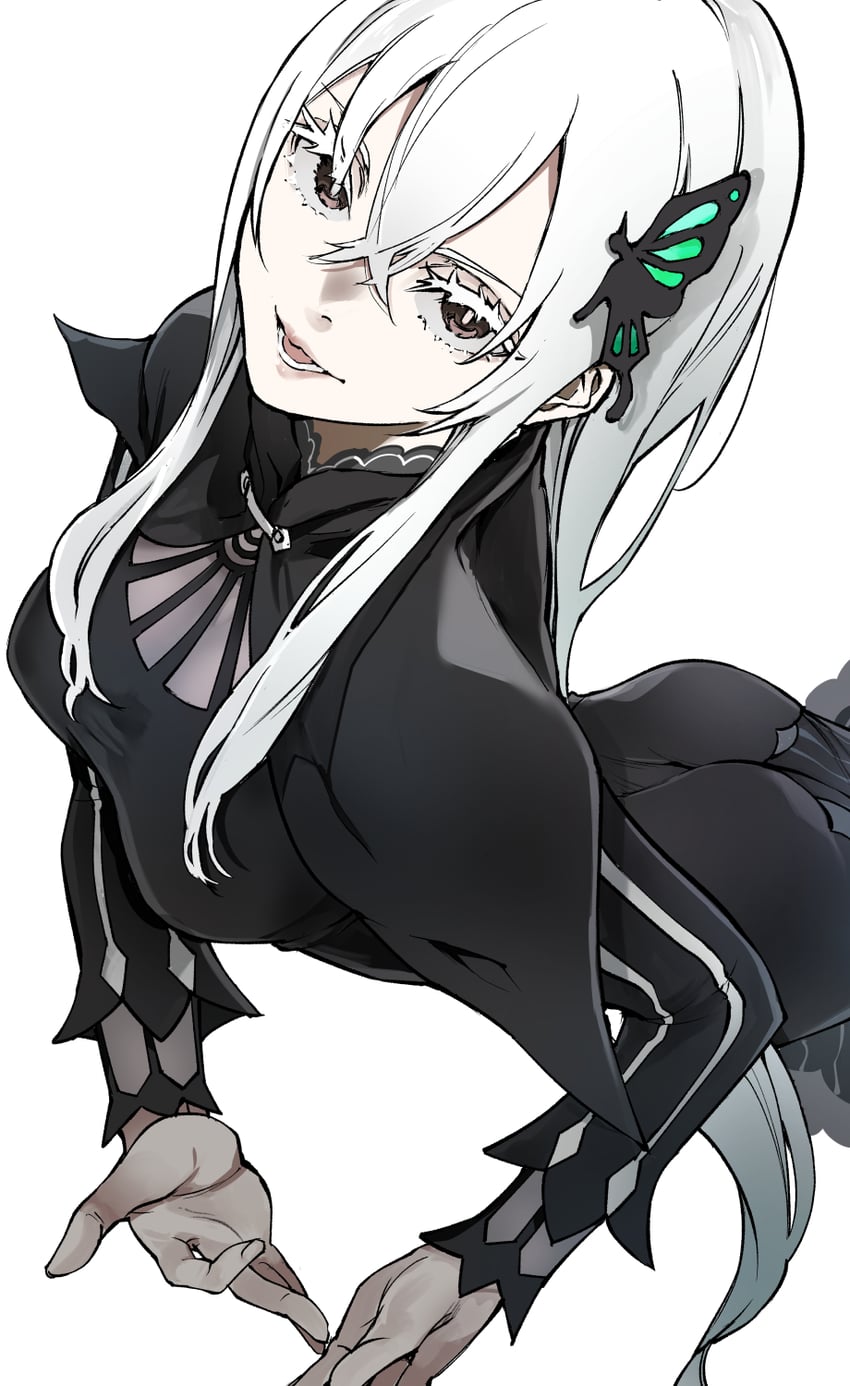 echidna (re:zero kara hajimeru isekai seikatsu) drawn by sakayama_shinta