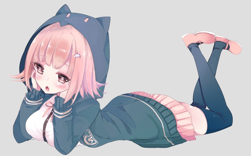 nanami chiaki (danganronpa and 2 more) drawn by matsudamaiko