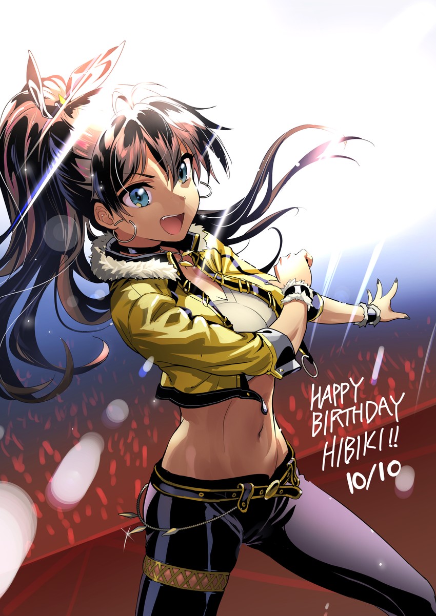 ganaha hibiki (idolmaster and 2 more) drawn by andou_shuki