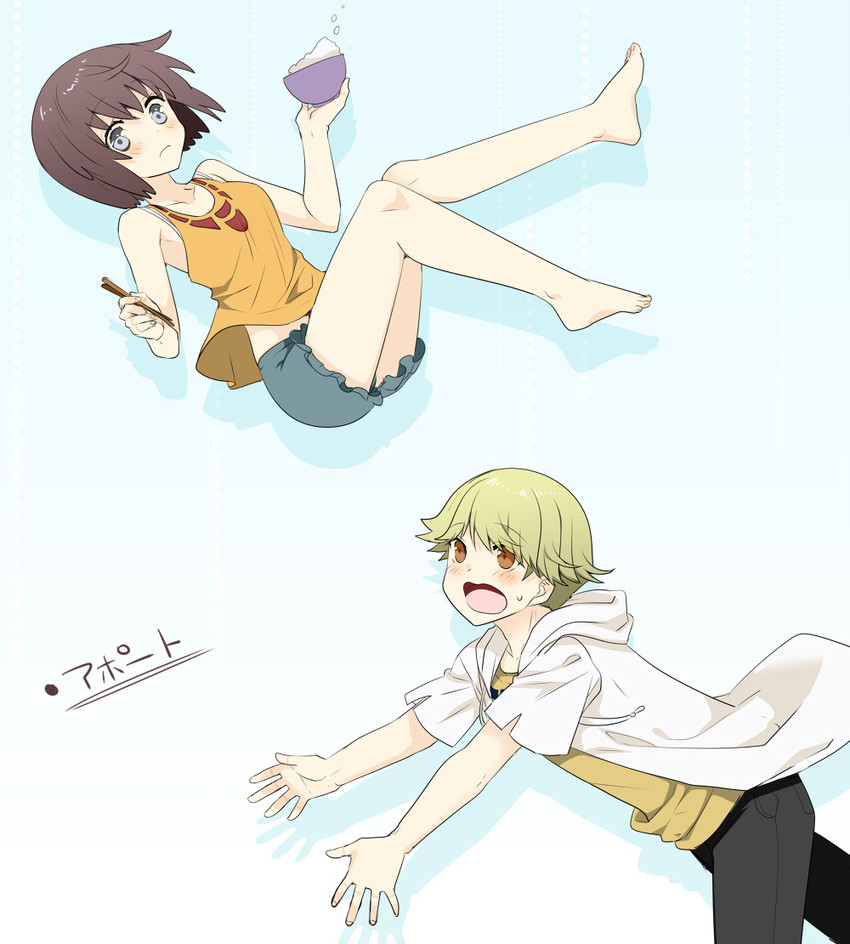 nishio rina and kaburagi sui (soukyuu no fafner) drawn by ootani_mikoto