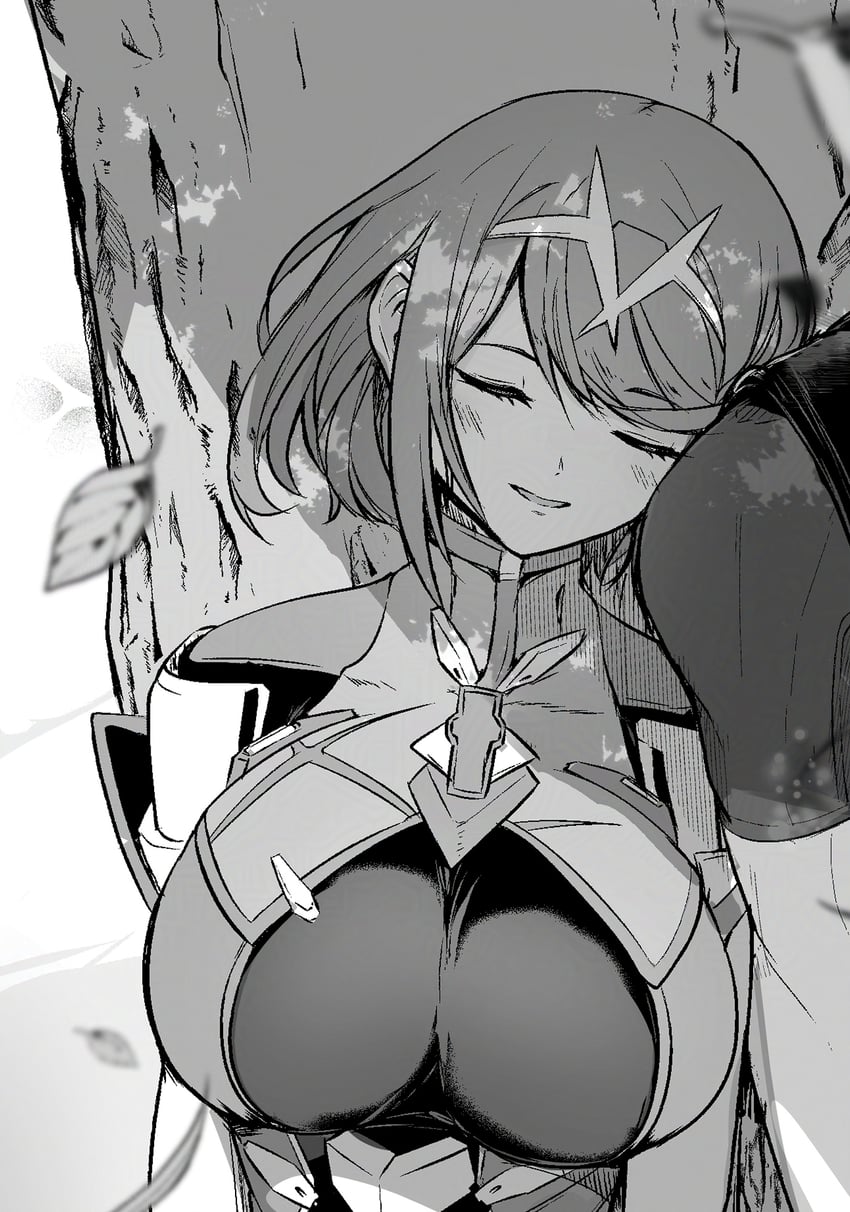 pyra and rex (xenoblade chronicles and 3 more) drawn by yatai_(ya2taic)