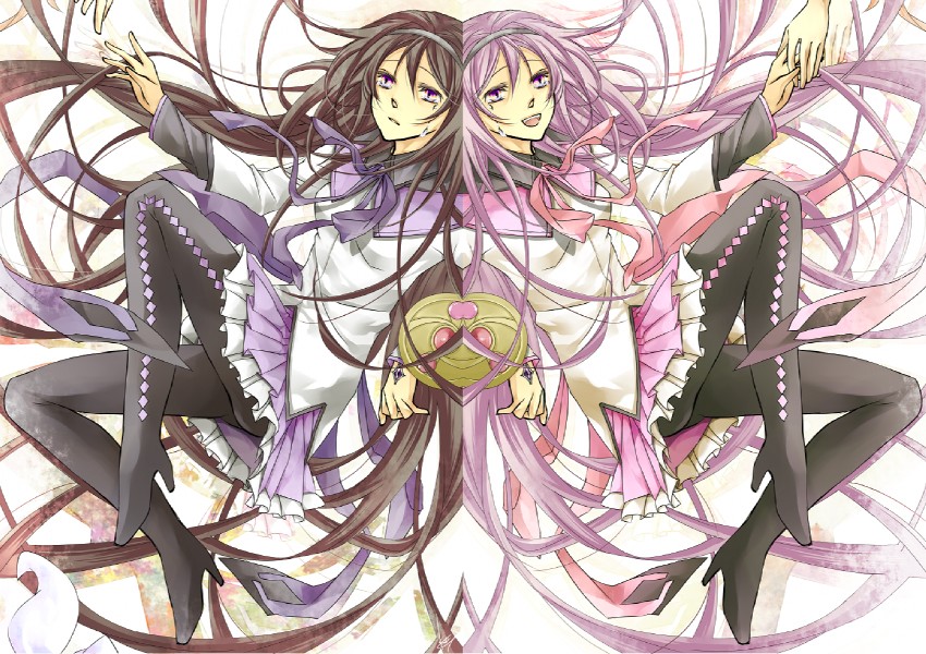 akemi homura (mahou shoujo madoka magica) drawn by kou_0000