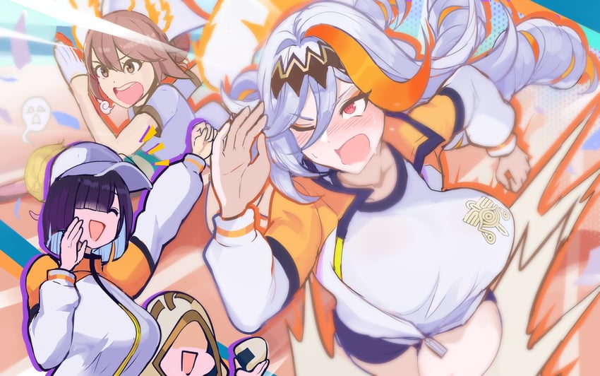 kiran, fjorm, ratatoskr, baldr, and hodr (fire emblem and 1 more) drawn by revolverwing