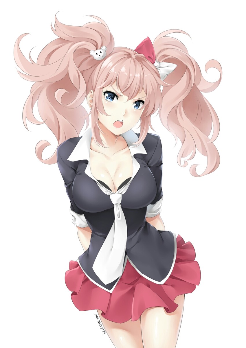 enoshima junko (danganronpa and 1 more) drawn by lulu-chan92