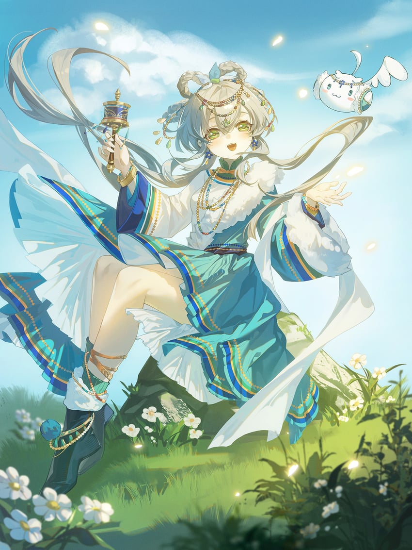 luo tianyi (vocaloid and 1 more) drawn by tuzhate
