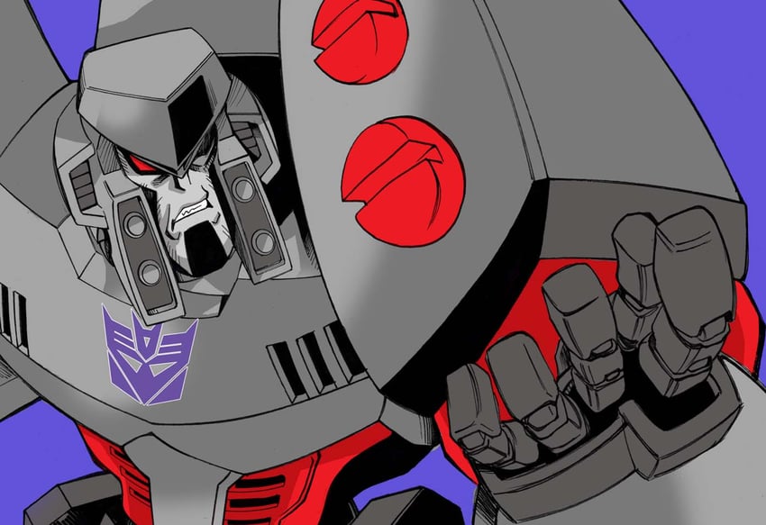 megatron (transformers and 1 more) drawn by tsushima_naoto