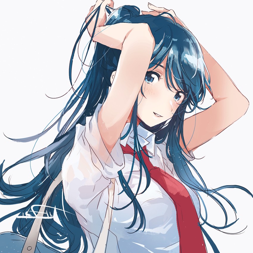 nanami minami (jaku-chara tomozaki-kun) drawn by fly_(marguerite)