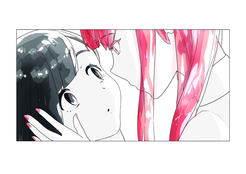 red beryl and obsidian (houseki no kuni) drawn by shibaarata_(bat4763)