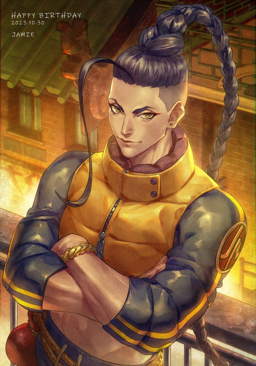jamie siu (street fighter and 1 more) drawn by talgi