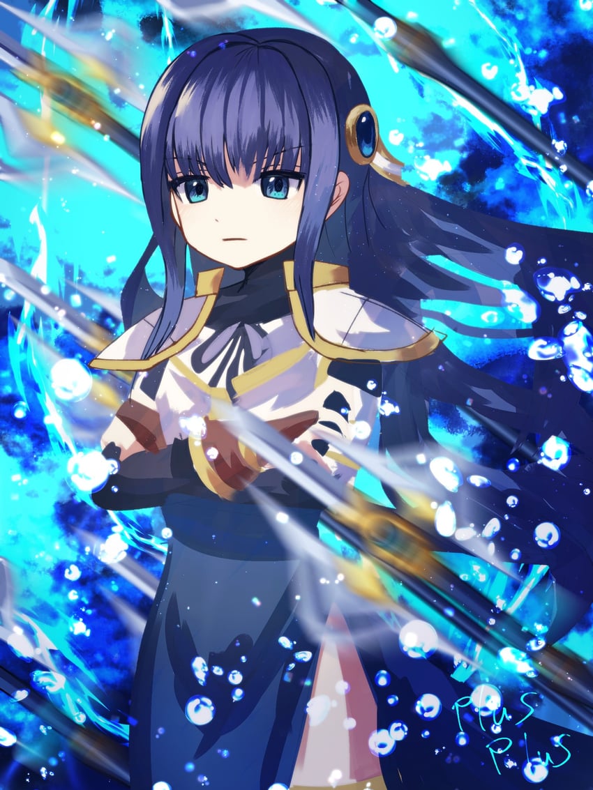 nanami yachiyo (mahou shoujo madoka magica and 1 more) drawn by plusplushm
