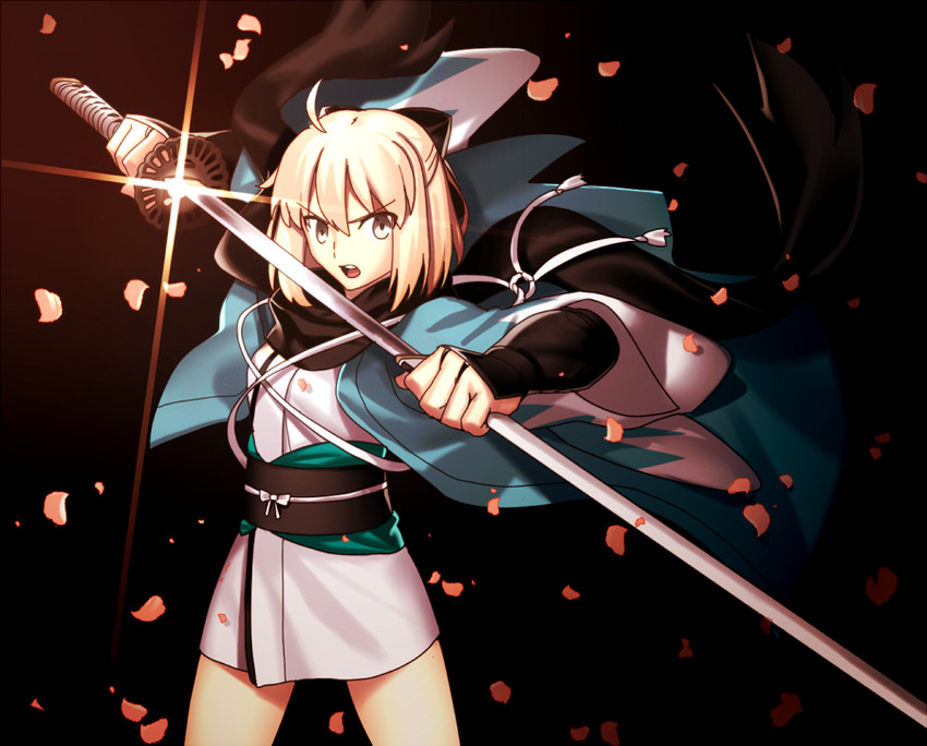 okita souji (fate and 1 more) drawn by chietori