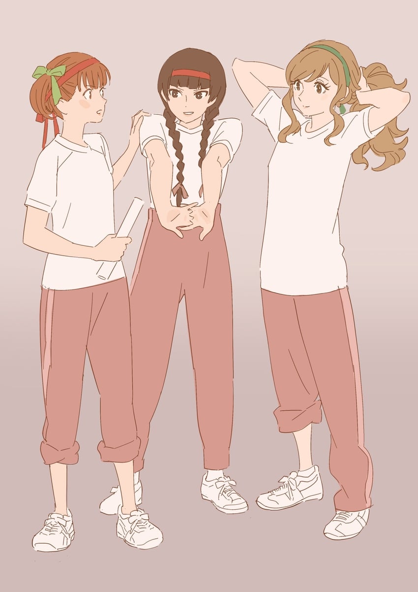 fukuzawa yumi, toudou shimako, and shimazu yoshino (maria-sama ga miteru) drawn by 55bata6rou