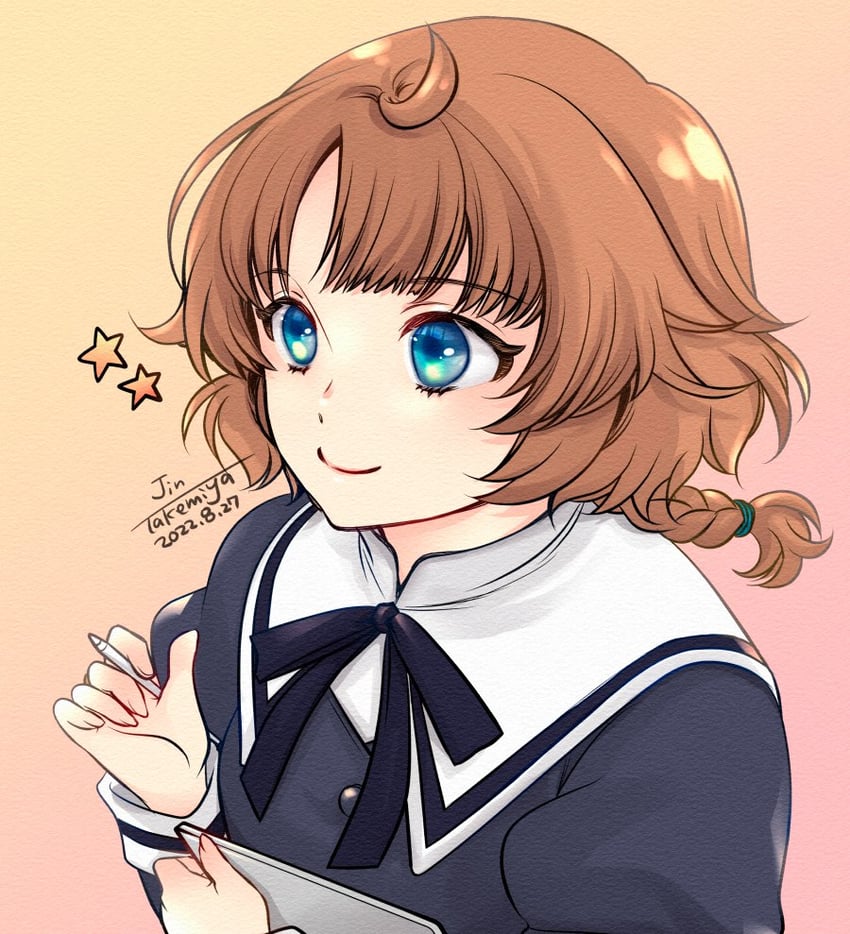 futagawa fumi (assault lily) drawn by takemiya_jin