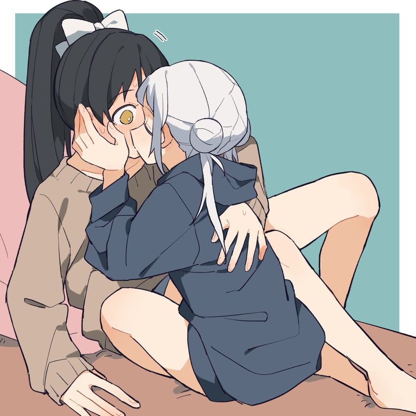 arashi chisato and hazuki ren (love live! and 1 more) drawn by coldcat.