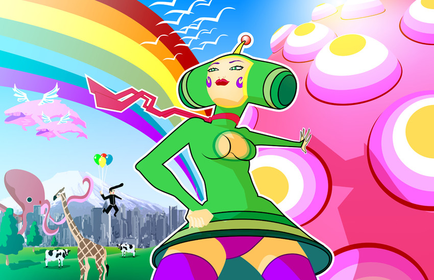 the prince (katamari damacy) drawn by marques_cannon