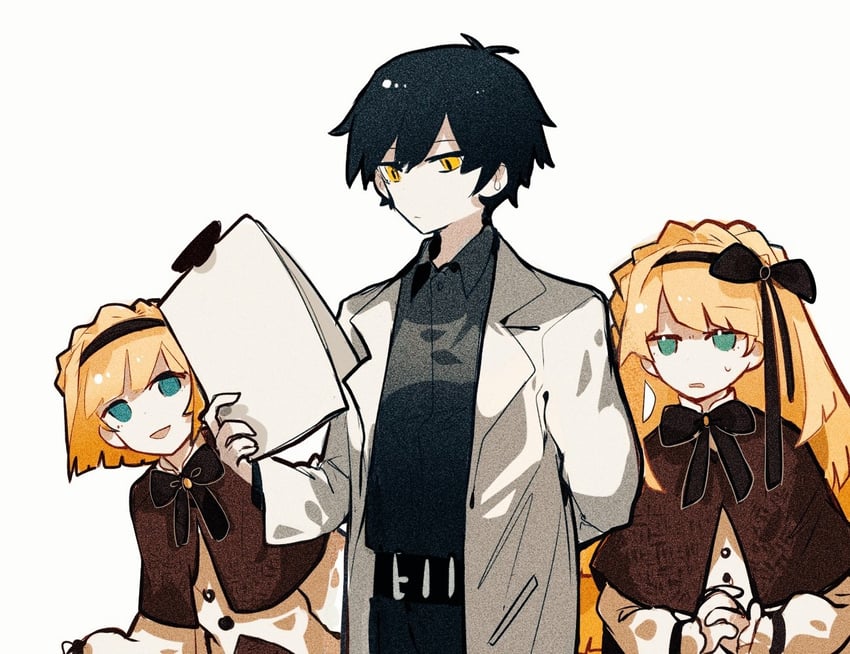 tiphereth a, ayin, and tiphereth b (project moon and 1 more) drawn by aislan