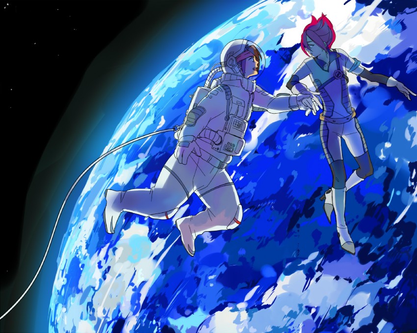endou mamoru and kiyama hiroto (inazuma eleven) drawn by m-sawa