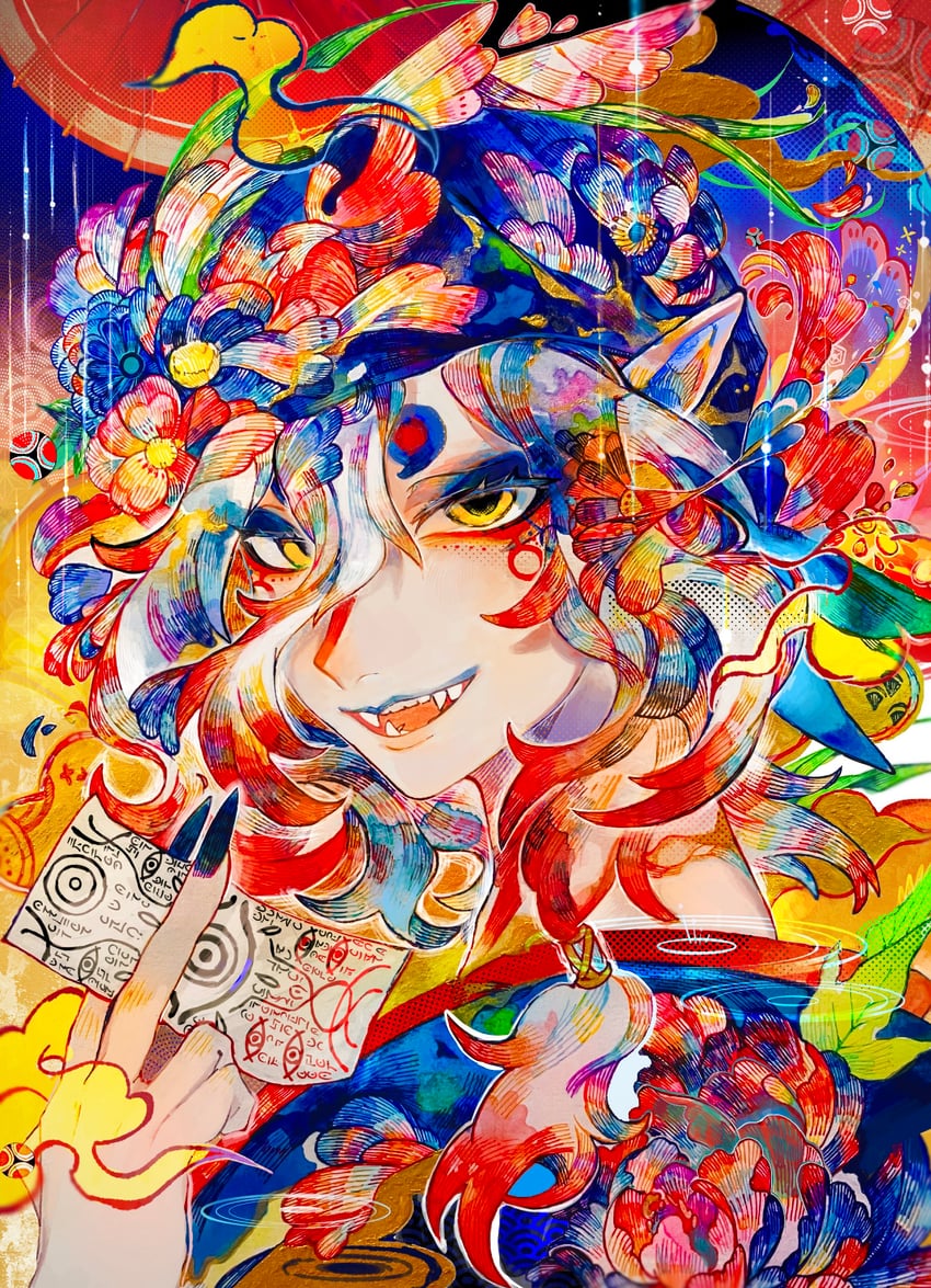 kusuriuri (mononoke and 1 more) drawn by kita_kai