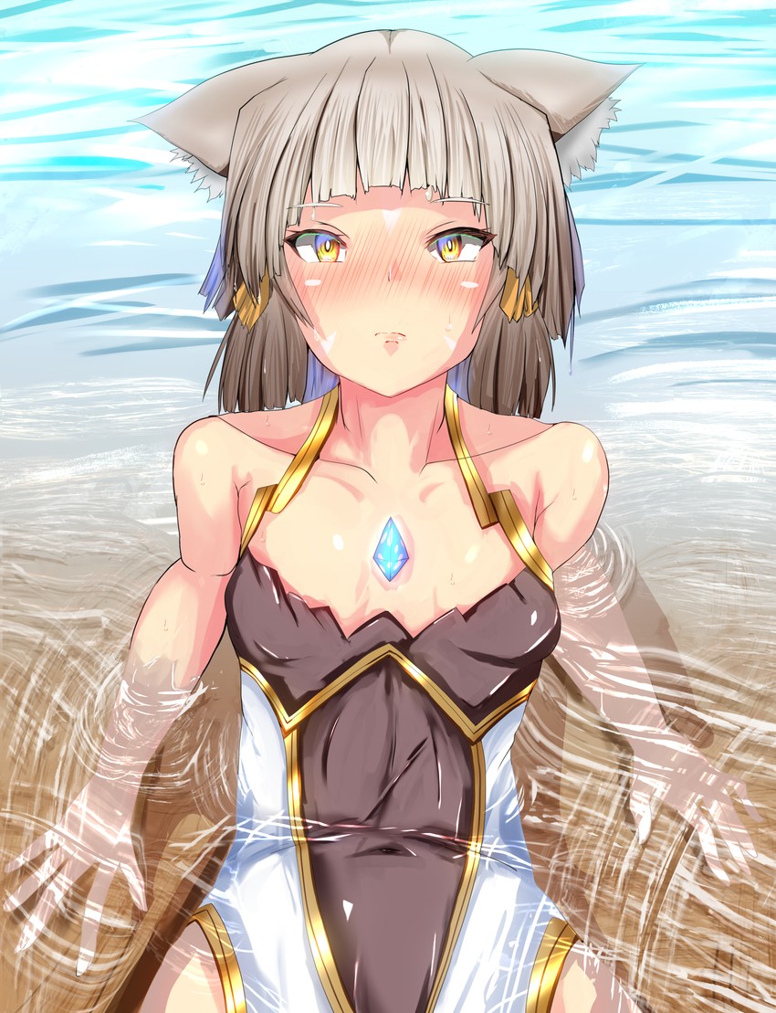 nia (xenoblade chronicles and 1 more) drawn by shindayomon