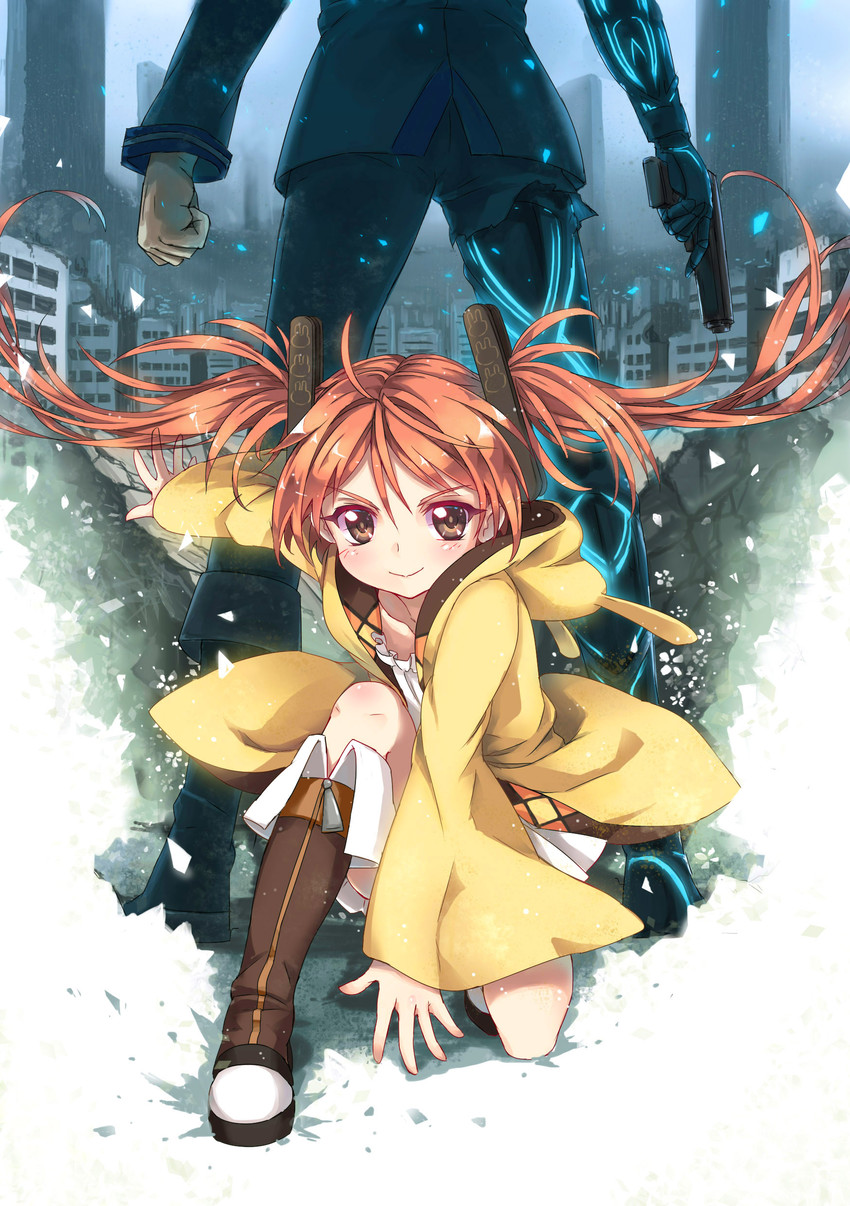 aihara enju and satomi rentarou (black bullet) drawn by north_abyssor