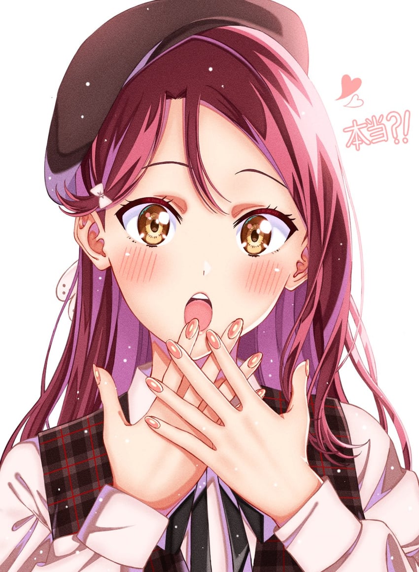 sakurauchi riko (love live! and 1 more) drawn by ojyomu