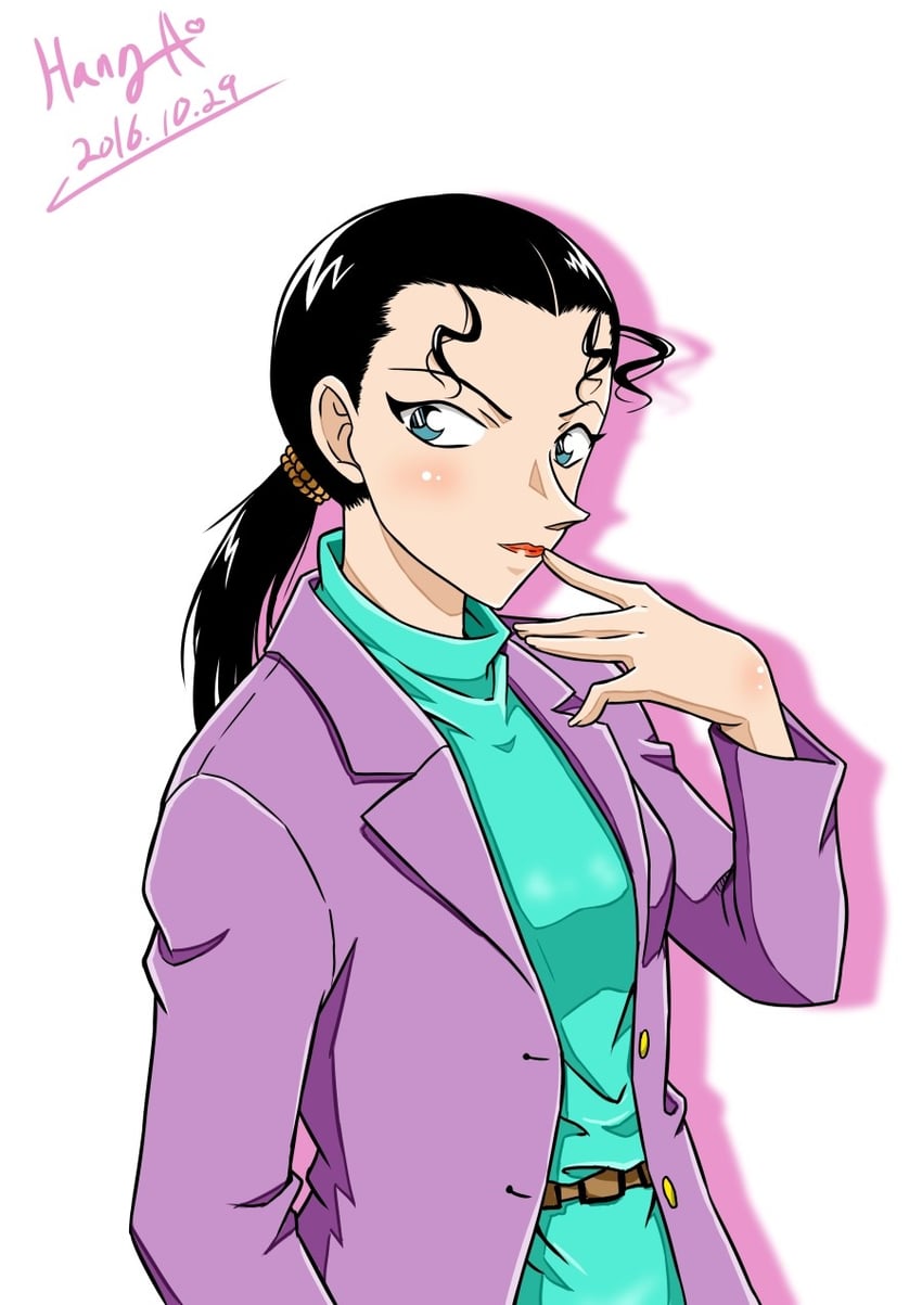 mizunashi rena (meitantei conan) drawn by hanga125