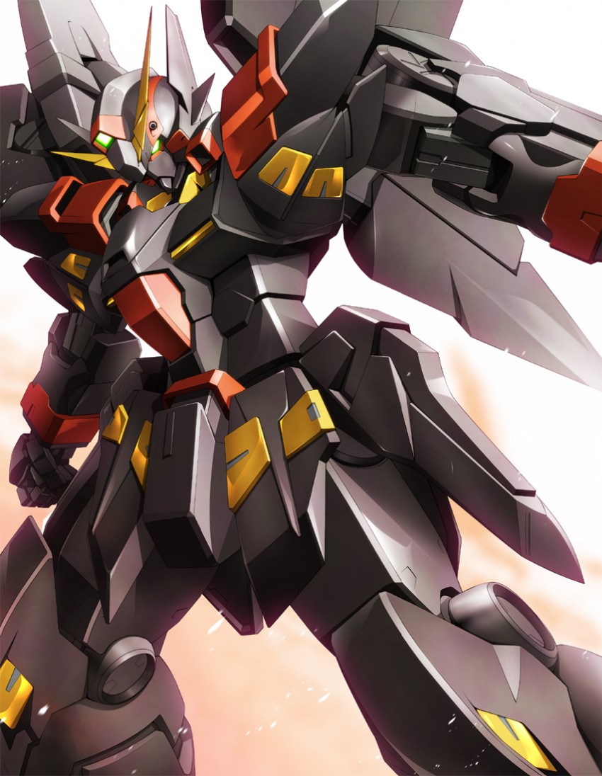 huckebein and huckebein mk ii (super robot wars and 1 more) drawn by zb_(dawn-blue)