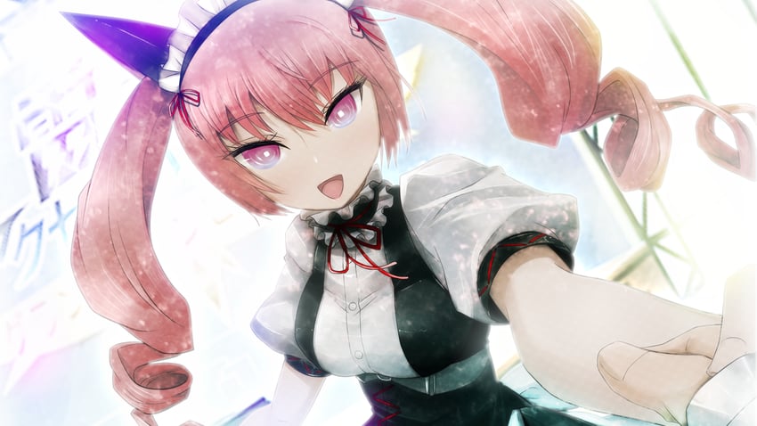 okabe rintarou and akiha rumiho (steins;gate) drawn by huke