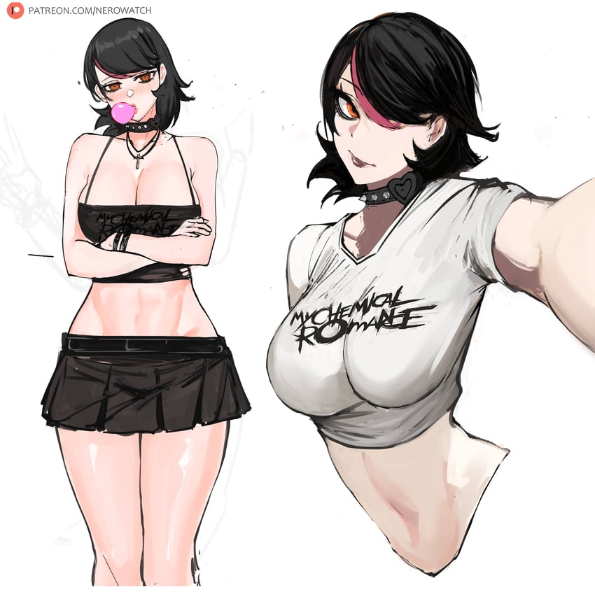 takeba yukari (persona and 2 more) drawn by nero_watch