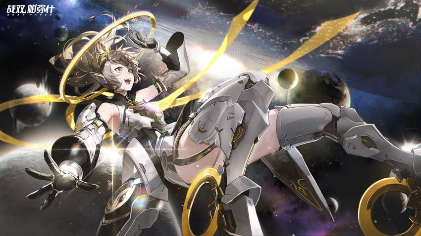 nanami and nanami: startrail (punishing: gray raven) drawn by bokyo