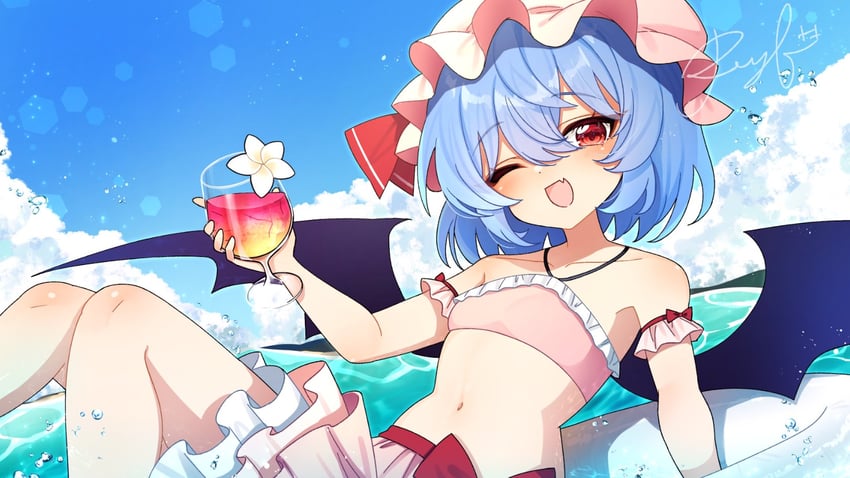 remilia scarlet (touhou) drawn by sea_scorpion_(umisasori)