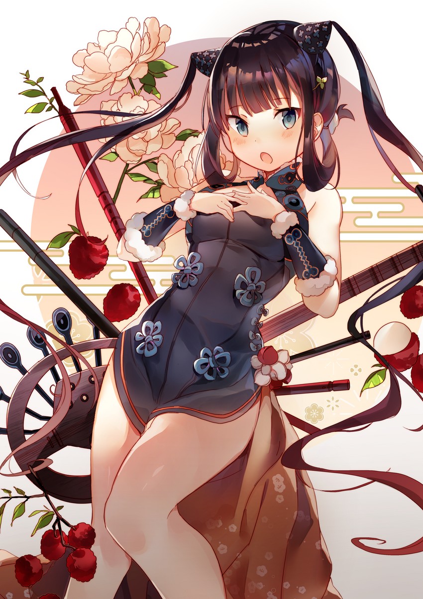 yang guifei (fate and 1 more) drawn by amafuyu