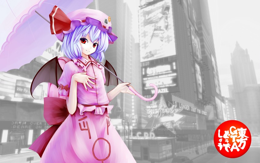 remilia scarlet (touhou and 1 more) drawn by nishi_masakazu